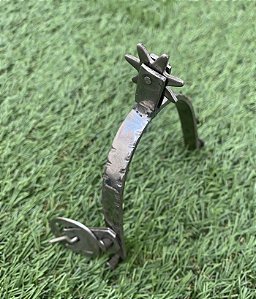 Espora de metal verdadeira