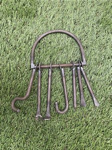 Ogum deitado - Ferro assentamento