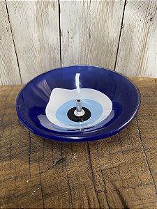 Incensário de Vidro - Olho Grego