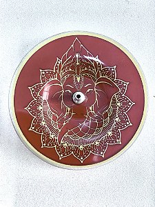 Incensário de Vidro - Ganesha