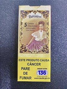 Cigarrilha Baronesa - Com piteira