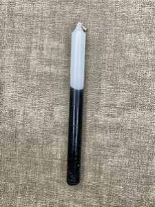 Vela Palito Preto e Branco