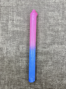 Vela Palito Azul e Rosa