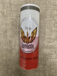 Vela 7 Dias Vermelha e Branca