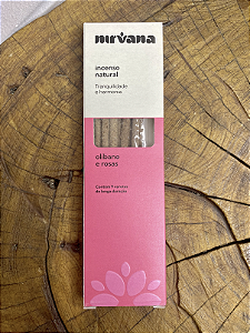Incenso Natural Nirvana - Olibano e Rosas