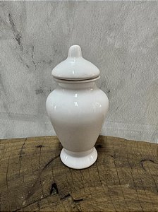 Quartinha de porcelana Sem Asa - 15cm - Branca