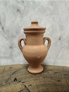 Quartinha de barro com asa 1 - 18cm
