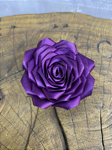Rosa para Cabelo Luxo Roxa