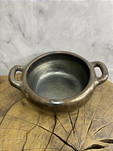 Panela de Barro com Alça 26cm Boca