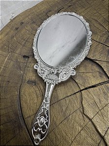 Abebê Espelho Prata - 25 cm