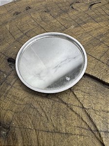 Espelho Redondo Branco - 6 cm
