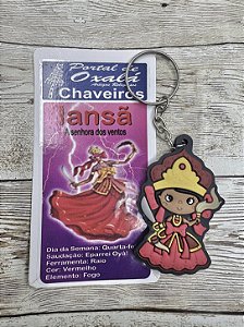 Chaveiro Iansã - Emborrachado