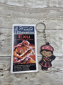 Chaveiro Exu Orixá - Emborrachado