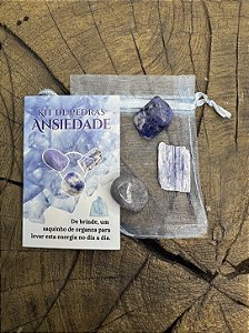 Kit de Pedras - Ansiedade