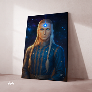 Quadro Decorativo Canvas - Sharin - Pequeno 21x30