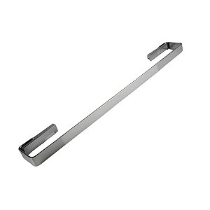 TOALHEIRO PORTA TOALHA SPIRIT ZEN SIMPLES 500 MM INOX POLIDO