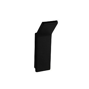 CABIDE GANCHO SPIRIT ZEN DESIGN PRETO FOSCO BANHEIRO