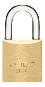 Cadeado Pado Armário Mala Janela Latão Maciço Haste Aço 20mm