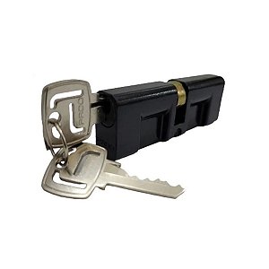 Cilindro Miolo tambor Fechadura Pado Tradicional Preto 90 Mm