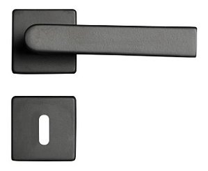 Fechadura Porta Interna Pado Concept 414 Preta 40mm Quarto