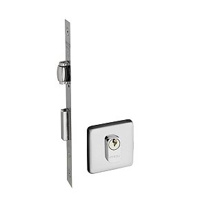 Fechadura Rolete Pivotante Pado Inox Polido Cromado 55mm 471
