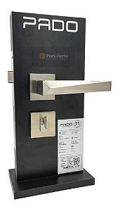 Fechadura Porta Externa Sala Quarto Ascot Pado Cromo
