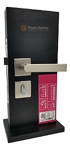 Fechadura Porta Externa Pado Concept 414 Escovada Acet 40mm