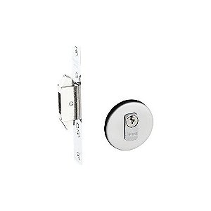 Fechadura Trava Correr Pado Expansiva Inox Polido Cromada Ix