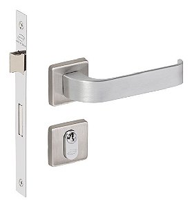 Fechadura Odin Imab Externa Cilindro Escovada Acetinada 40mm