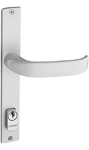 Fechadura Porta Aluminio Pado 661 Magnum Branca Perfil Estre