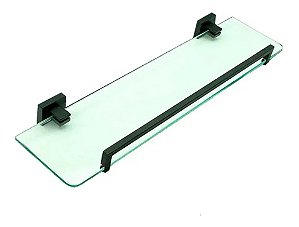 Porta Shampoo Prateleira Italy L. Eterna Banheiro Inox Preto