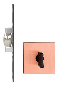 Fechadura Trava Rolete Banheiro Wc Pado Rose Pivotante Rq2