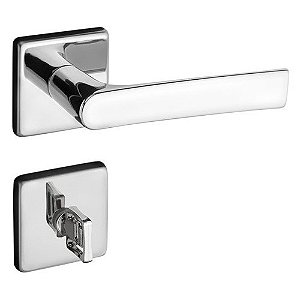 Fechadura Pado Concept 414 Porta Banheiro Cromada 40mm