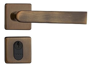 Fechadura Pado Concept 414 Porta Externa Antique Bronze 40mm