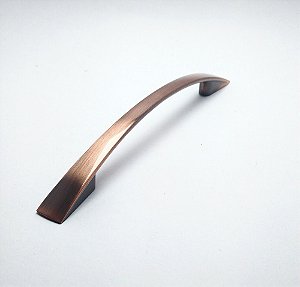 Puxador Cobre Envelhecido Italy 2092 128mm Metal C/parafusos