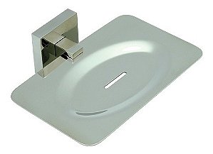 Saboneteira Parede Italy Line Styllus Banheiro Inox Polido