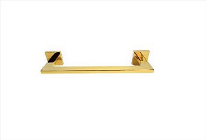 Porta Toalha Toalheiro Dourado 30 Cm Eterna Inox Gold Banh