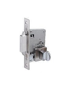 Fechadura Porta Correr Expansiva Escovada Banheiro Imab 2441