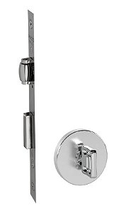 Fechadura Rolete Banheiro Pivotante Pado Inox Escovado 55mm