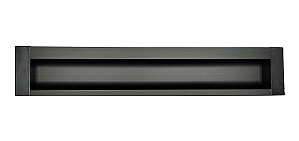 Puxador Concha Preto Fosco Italy Line Il155 Metal 192mm