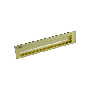 Puxador Concha Dourado Italy Line Il155 Metal 288mm C/ Paraf