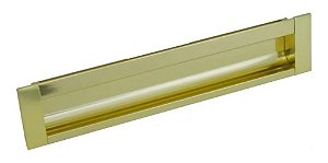 Puxador Concha Dourado Italy Line Il155 Metal 288mm C/ Paraf