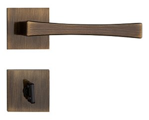 Fechadura Porta Banheiro Pado Vivaldi Antique Bronze Ox 55mm
