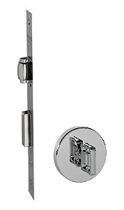 Fechadura Rolete Banheiro Pado Inx Polido Cromado 55mm Pivot