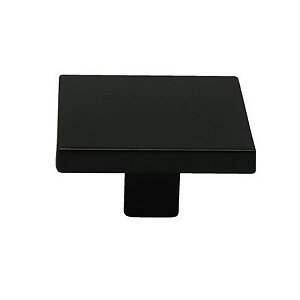 Puxador Italy Line Preto Il2248 Metal 035mm C/ Parafusos