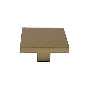 Puxador Dourado Matte Italy Line Il2248 Metal 25 Mm C/ Paraf