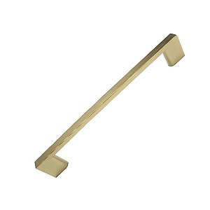 Puxador Dourado Il 950 Liveri Italy Line Metal 160mm Fosco