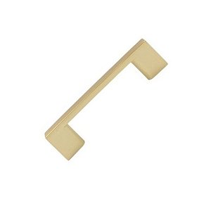 Puxador Dourado Fosco Il 950 Italy Line 64mm C/ Pafafusos