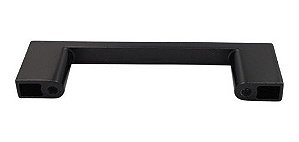 Puxador Preto Fosco Il 950 Italy Line Metal 64mm + Parafusos