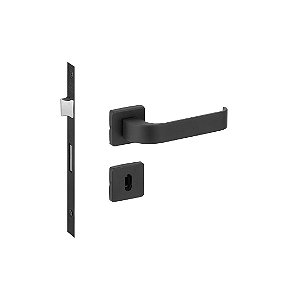 Fechadura Odin Imab Interna Quarto Preto Fosco 40mm Quarto